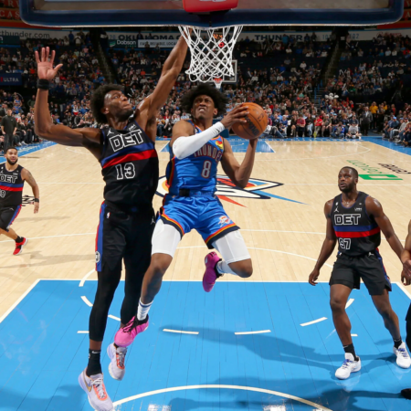 Detroit i Oklahoma City umacniają przewagę w serii play-off NBA