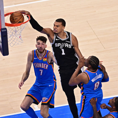 Oklahoma City wyrównuje wynik w serii z San Antonio w półfinale NBA