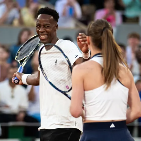 Monfils żegna się z Rolandem Garrosem i zwraca się do Svitoliny