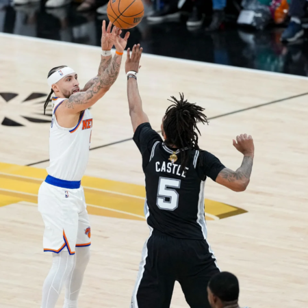 Nowy Jork rozpoczyna finały NBA zwycięstwem: Knicks pokonali San Antonio na wyjeździe
