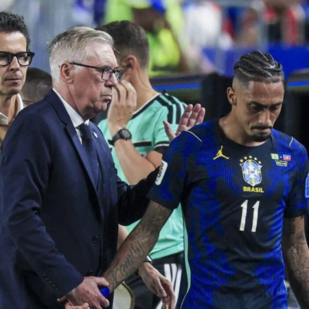 Ancelotti chwali zwycięstwo Brazylii nad Szkocją, wypowiada się na temat roli Neymara
