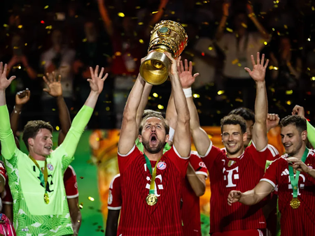 Bayern Monachium pokonał Osnabrück w Pucharze Niemiec: Kane strzelił dwa gole